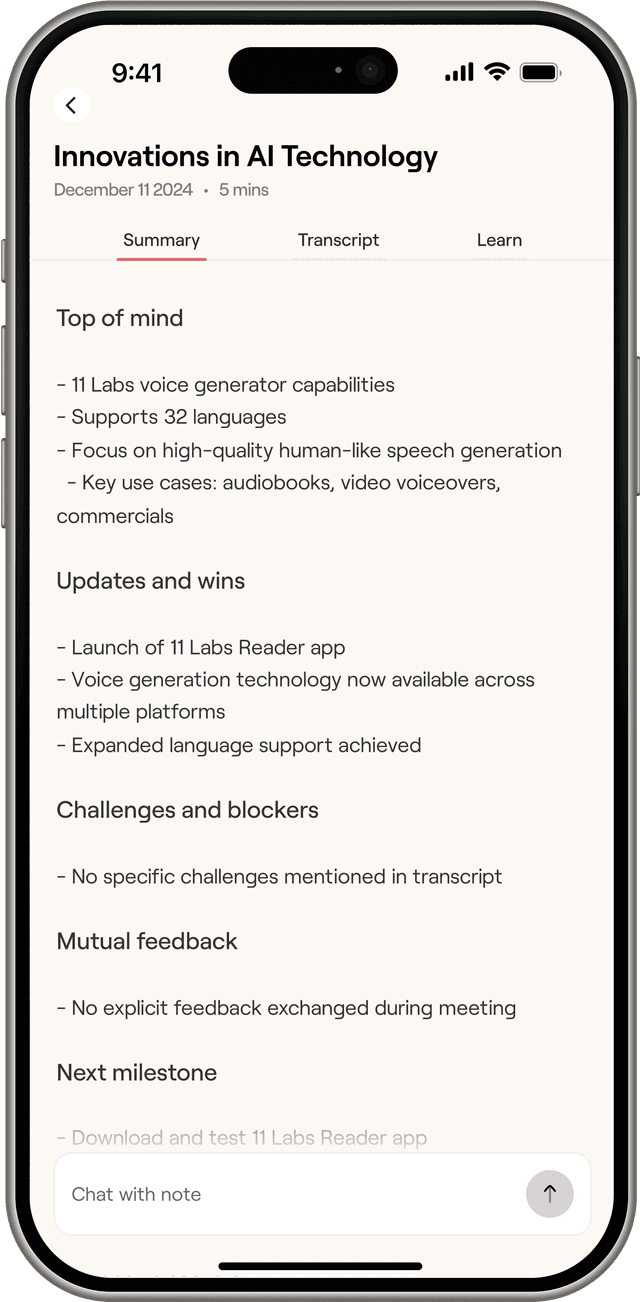 Export & Share Notes